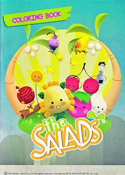 The Salads Coloring book : สมุดระบายสี เดอะสลัด The Salads Coloring book : สมุดระบายสี เดอะสลัด