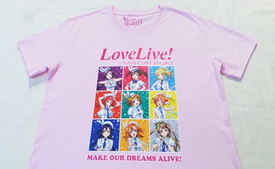 T-Shirt LoveLive! Wonderful Rush #01 เสื้อยืดเลิฟไลฟ์! Size XL 1 T-Shirt LoveLive! Wonderful Rush #01 เสื้อยืดเลิฟไลฟ์! Size XL 1