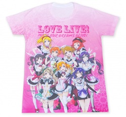 T-Shirt Love Live! Ver. Maid เสื้อยืดเลิฟไลฟ์! Size M T-Shirt Love Live! Ver. Maid เสื้อยืดเลิฟไลฟ์! Size M