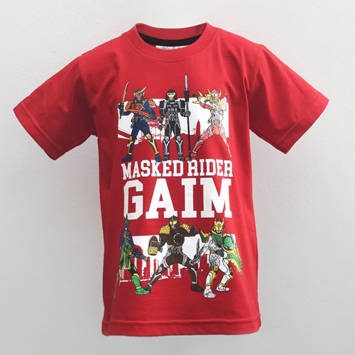 GMT2-005-R-6 เสื้อยืดเด็ก Masked Rider Gaim005 สีแดง Size 6 0 GMT2-005-R-6 เสื้อยืดเด็ก Masked Rider Gaim005 สีแดง Size 6 0