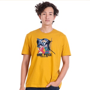 DOP-626-YE-S เสื้อยืดวันพีซ ลาย Luffy & Zoro สีเหลือง DOP-626-YE-S เสื้อยืดวันพีซ ลาย Luffy & Zoro สีเหลือง