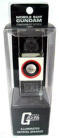 E-Life : Gundam illuminated crystal speaker : rx-78-2 0 E-Life : Gundam illuminated crystal speaker : rx-78-2 0