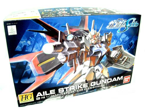GUNDAM SEED : HG 1/144 AILE STRIKE GUNDAM (GAT-X105) R01 1 GUNDAM SEED : HG 1/144 AILE STRIKE GUNDAM (GAT-X105) R01 1