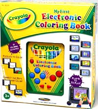 Electronics Game : Crayola My First Electronic Coloring Book 30