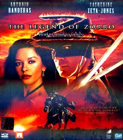 VCD : The Legend Of Zorro : ศึกตำนานหน้ากากโซโร 0
